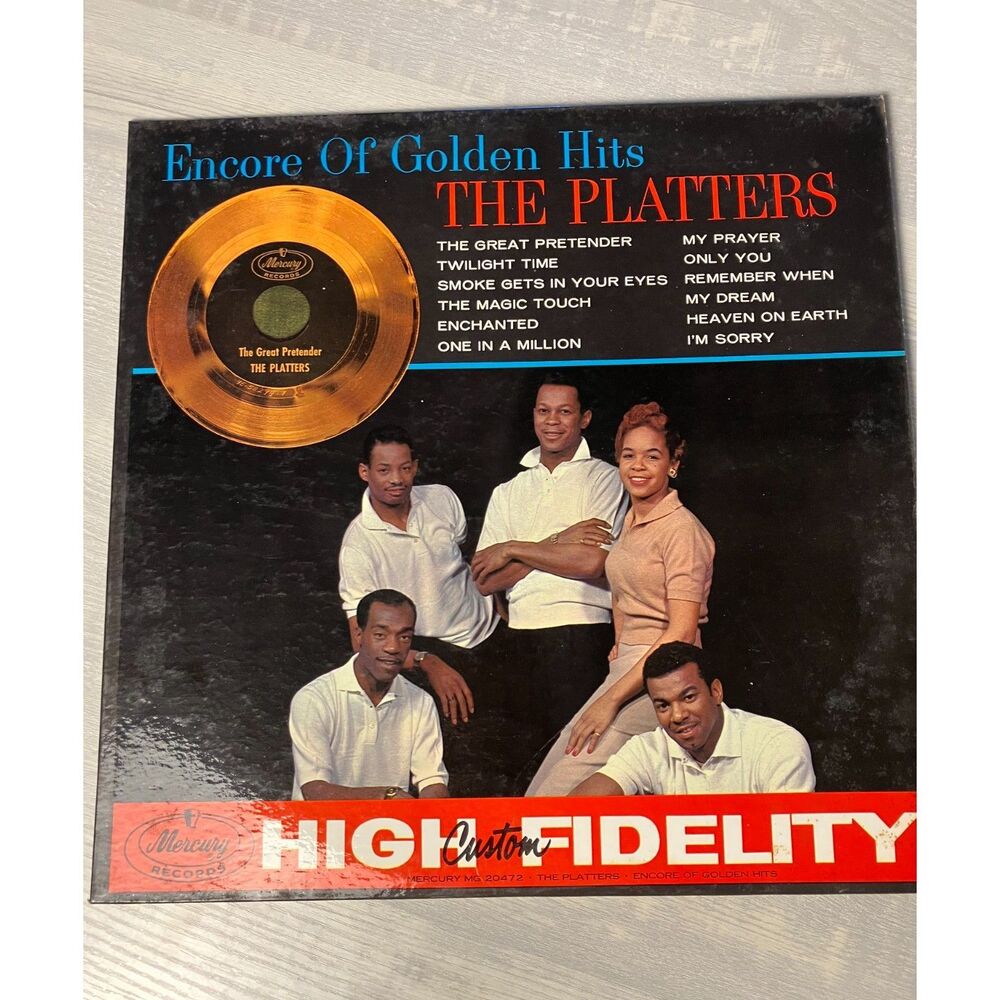 The Platters "Encore of Golden Hits" vinyl